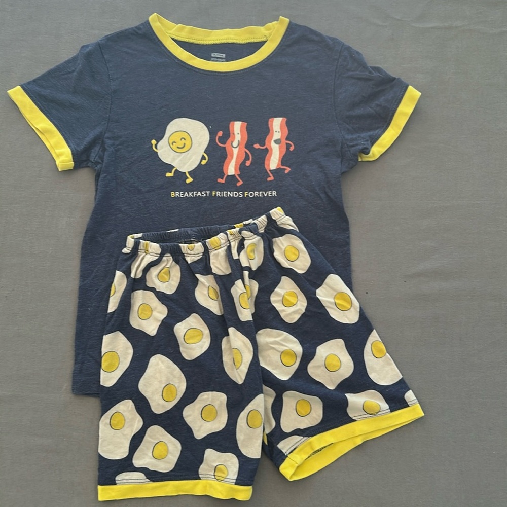 Unisex BFF Pjs Breakfast Friends Forever size 8 years
